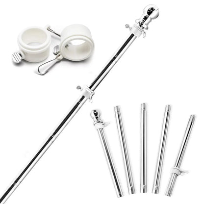 (5) Piece 1" Flag Pole Marine Grade Stainless Steel Rod