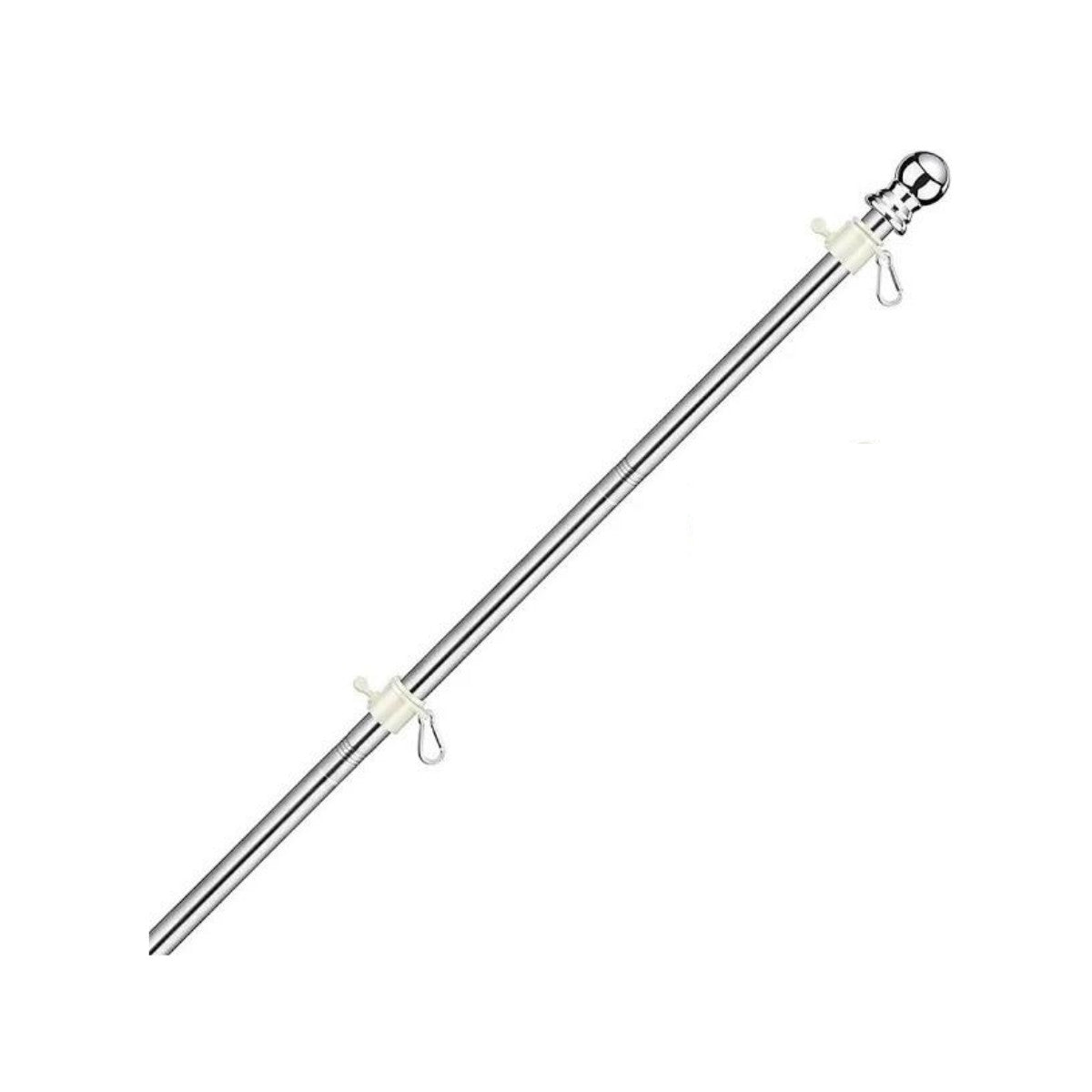 (5) Piece 1" Flag Pole Marine Grade Stainless Steel Rod